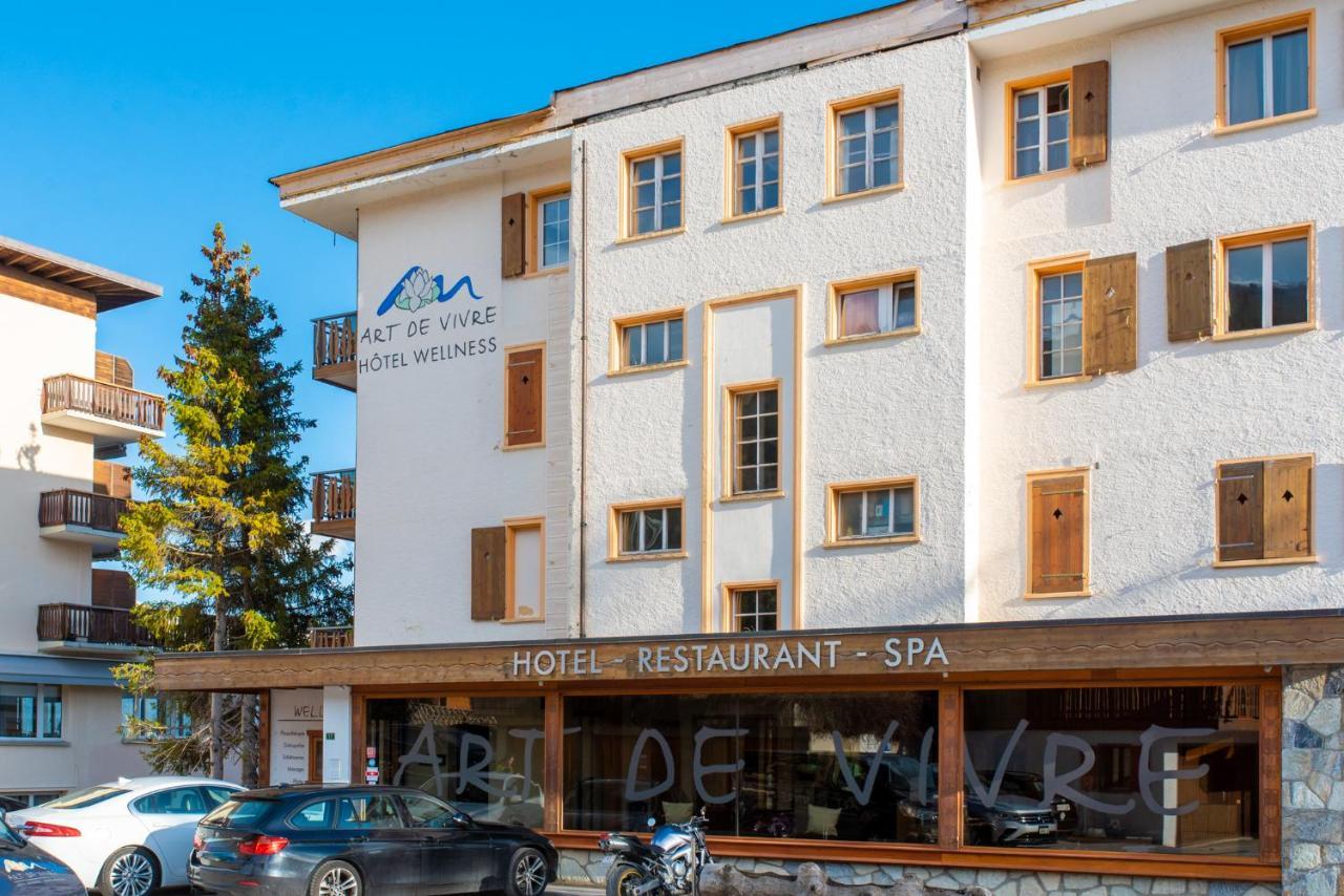 Boutique Hotel Art De Vivre & Spa Crans-Montana Ngoại thất bức ảnh